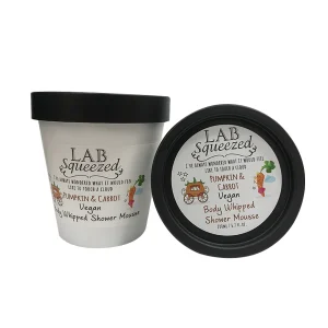 LAB SQUEEZED PUMPKIN & CARROT VEGAN BODY WHIPPED SHOWER MOUSSE  200 ML