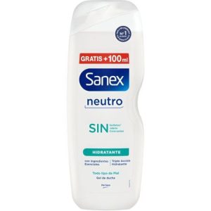 Sanex Gel Neutro Sin Parabenos Hidratante 600+100ml
