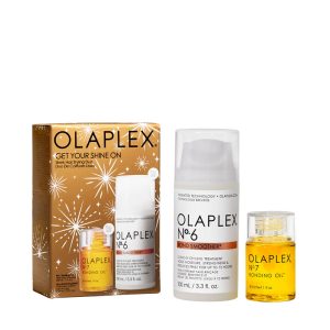 OLAPLEX Pack Peinado y Antiencrespamiento GET YOUR SHINE ON Edición Limitada Navidad 2024
