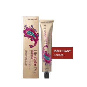 Tinte permanente Life Color Plus tonos caobas MAHOGANY 100ml de Farmavita